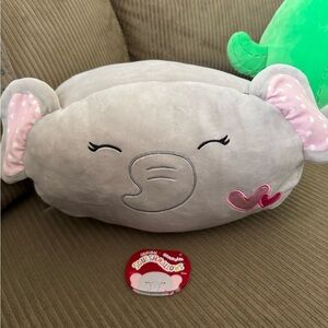 Ellie Elephant Stackable Valentines Squishmallow